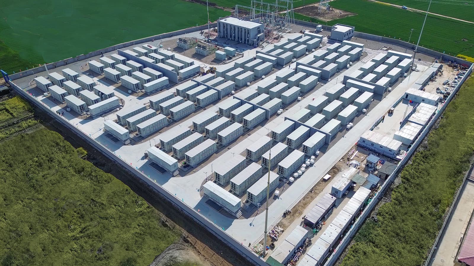 绿动燕赵!永利3044noc储能助力石家庄高邑300MW/600MWh储能电站全容量并网运行