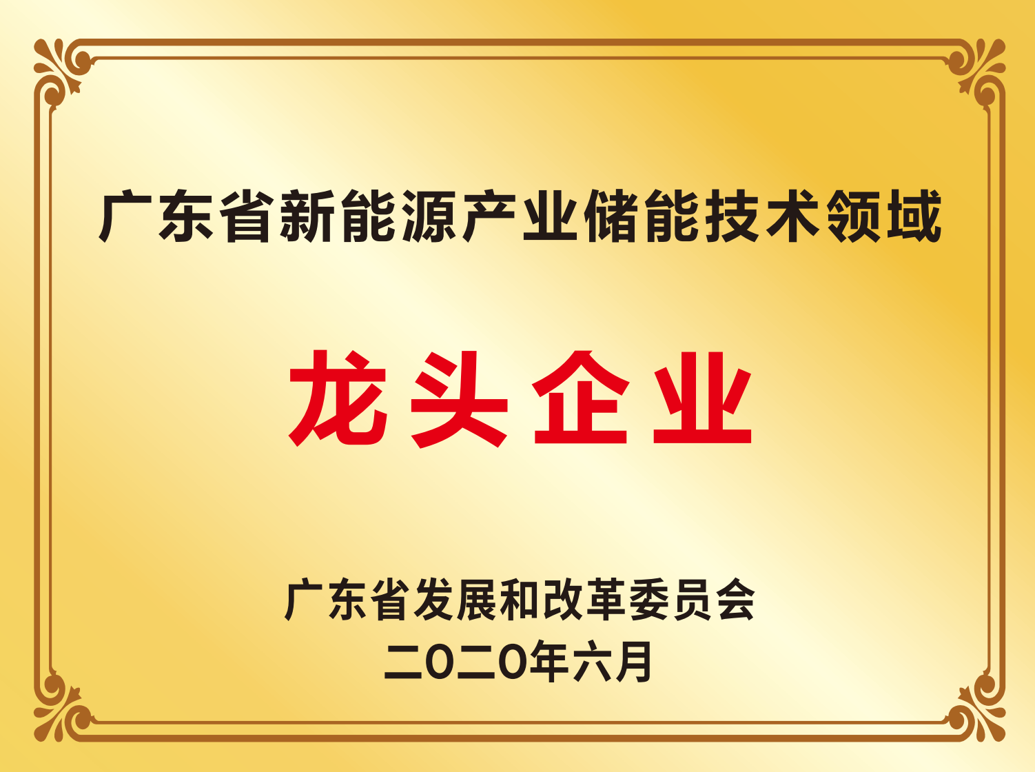 广东省新能源产业储能技术领域龙头企业